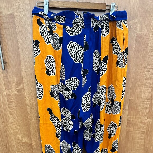 *LIKE NEW* FARM RIO FOR ANTHROPOLOGIE Leopard Print Pant - Picture 4 of 5